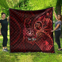 Personalised Polynesia Zodiac Scorpio Quilt Galaxy Polynesian Pattern Chest Tattoo Style LT14 - Polynesian Pride