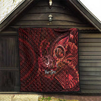 Personalised Polynesia Zodiac Scorpio Quilt Galaxy Polynesian Pattern Chest Tattoo Style LT14 - Polynesian Pride