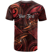 Personalised Polynesia Zodiac Scorpio T Shirt Galaxy Polynesian Pattern Chest Tattoo Style LT14 - Polynesian Pride