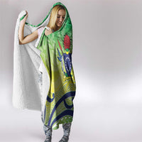 Te Maeva Nui Cook Islands Hooded Blanket 60th Independence Anniversary Proud LT14 - Polynesian Pride