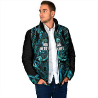 Maori Language Week Personalised Padded Jacket Kia Mau Ki To Ukaipo Paua Shell Color LT14 - Polynesian Pride