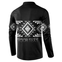 Aotearoa Atua Rehua Personalised Button Sweatshirt Maori God Of Healing Taniko Motifs LT14 - Polynesian Pride