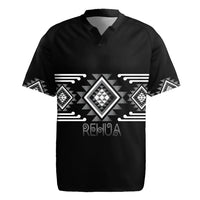Aotearoa Atua Rehua Personalised Rugby Jersey Maori God Of Healing Taniko Motifs LT14 Grey - Polynesian Pride