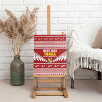 Tonga Rugby Christmas Canvas Wall Art Mate Maa Tonga Ngatu Pattern LT14 - Polynesian Pride