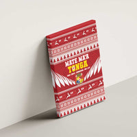 Tonga Rugby Christmas Canvas Wall Art Mate Maa Tonga Ngatu Pattern LT14 - Polynesian Pride