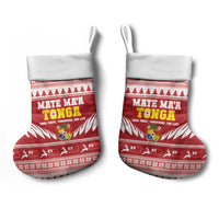 Tonga Rugby Christmas Stocking Mate Maa Tonga Ngatu Pattern LT14 - Polynesian Pride