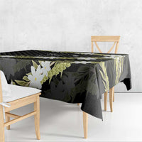 Born And Raised Aloha Hawaii Tablecloth Kanaka Kakau Hawaiian Tiare Pakalana Lei LT14 - Polynesian Pride