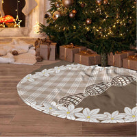 Brown Hawaii Tiare and Shell Lei Tree Skirt Hawaiian Palaka Luxury Vibes LT14 - Polynesian Pride