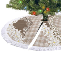 Brown Hawaii Tiare and Shell Lei Tree Skirt Hawaiian Palaka Luxury Vibes LT14 - Polynesian Pride