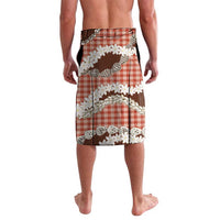 Red Hawaii Tiare and Shell Lei Lavalava Hawaiian Palaka Luxury Vibes - Polynesian Pride