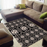 Aloha Hawaii Shell Quilt Area Rug Seamless Style - Polynesian Pride