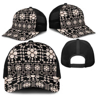 Aloha Hawaii Shell Quilt Baseball Net Cap Seamless Style LT14 - Polynesian Pride