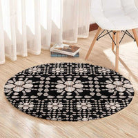 Aloha Hawaii Shell Quilt Round Carpet Seamless Style LT14 - Polynesian Pride