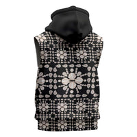 Aloha Hawaii Shell Quilt Sleeveless Hoodie Seamless Style LT14 - Polynesian Pride