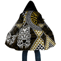 Yellow Aotearoa Niho Taniwha Cloak Maori Mythology Tooth - Taniko Motifs LT14 Unisex Yellow - Polynesian Pride