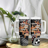 Aotearoa Kapa Haka Tumbler With Handle 2025 Festival - Traditional Maori Dance