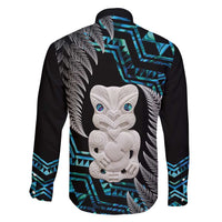 Aotearoa Taniko Paua Shell With Hei Tiki Family Matching Short Sleeve Bodycon Dress and Hawaiian Shirt