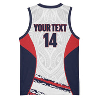 AS Venus Tahiti Football Custom Basketball Jersey Go Champions Polynesian Pattern LT14 - Polynesian Pride