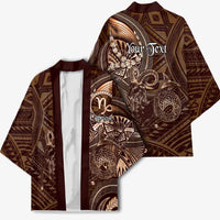 Personalised Polynesia Zodiac Capricorn Kimono Galaxy Polynesian Pattern Chest Tattoo Style LT14 - Polynesian Pride