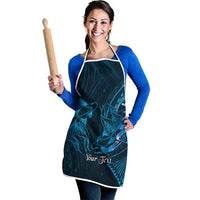 Personalised Polynesia Zodiac Pisces Apron Galaxy Polynesian Pattern Chest Tattoo Style LT14 - Polynesian Pride