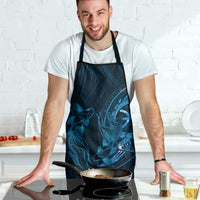 Personalised Polynesia Zodiac Pisces Apron Galaxy Polynesian Pattern Chest Tattoo Style LT14 - Polynesian Pride