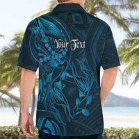 Personalised Polynesia Zodiac Pisces Hawaiian Shirt Galaxy Polynesian Pattern Chest Tattoo Style LT14 - Polynesian Pride