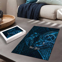 Personalised Polynesia Zodiac Pisces Puzzle Galaxy Polynesian Pattern Chest Tattoo Style LT14 - Polynesian Pride