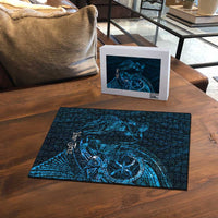 Personalised Polynesia Zodiac Pisces Puzzle Galaxy Polynesian Pattern Chest Tattoo Style LT14 - Polynesian Pride