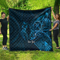 Personalised Polynesia Zodiac Pisces Quilt Galaxy Polynesian Pattern Chest Tattoo Style LT14 - Polynesian Pride