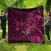 Personalised Polynesia Zodiac Libra Quilt Galaxy Polynesian Pattern Chest Tattoo Style
