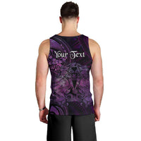 Personalised Polynesia Zodiac Virgo Men Tank Top Galaxy Polynesian Pattern Chest Tattoo Style
