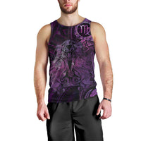 Personalised Polynesia Zodiac Virgo Men Tank Top Galaxy Polynesian Pattern Chest Tattoo Style
