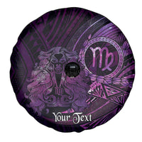 Personalised Polynesia Zodiac Virgo Spare Tire Cover Galaxy Polynesian Pattern Chest Tattoo Style