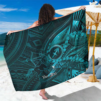 Personalised Polynesia Zodiac Sagittarius Sarong Galaxy Polynesian Pattern Chest Tattoo Style