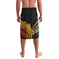 Personalised Vanuatu Independence Day Lavalava July 30 Pig Tusk Long God Yumi Stanap LT14 - Polynesian Pride