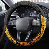 Vanuatu Independence Day Steering Wheel Cover July 30 Pig Tusk Long God Yumi Stanap