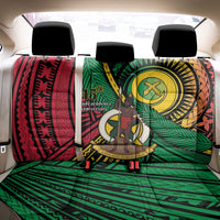 Halo Vanuatu Back Car Seat Cover Happy 46th Independence Anniversary LT14 - Polynesian Pride