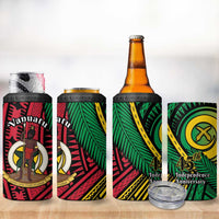 Halo Vanuatu 4 in 1 Can Cooler Tumbler Happy 46th Independence Anniversary LT14 - Polynesian Pride