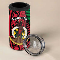 Halo Vanuatu 4 in 1 Can Cooler Tumbler Happy 46th Independence Anniversary LT14 - Polynesian Pride