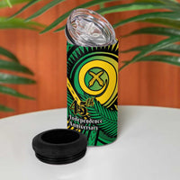 Halo Vanuatu 4 in 1 Can Cooler Tumbler Happy 46th Independence Anniversary LT14 - Polynesian Pride