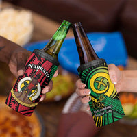 Halo Vanuatu 4 in 1 Can Cooler Tumbler Happy 46th Independence Anniversary LT14 - Polynesian Pride