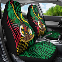 Halo Vanuatu Car Seat Cover Happy 46th Independence Anniversary LT14 - Polynesian Pride
