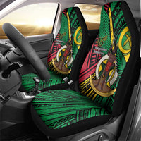 Halo Vanuatu Car Seat Cover Happy 46th Independence Anniversary LT14 - Polynesian Pride