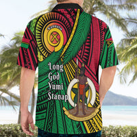Halo Vanuatu Hawaiian Shirt Happy 46th Independence Anniversary LT14 - Polynesian Pride