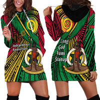 Halo Vanuatu Hoodie Dress Happy 45th Independence Anniversary