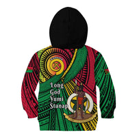 Halo Vanuatu Kid Hoodie Happy 46th Independence Anniversary LT14 - Polynesian Pride