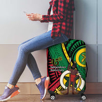 Halo Vanuatu Luggage Cover Happy 46th Independence Anniversary LT14 - Polynesian Pride
