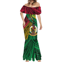 Halo Vanuatu Mermaid Dress Happy 46th Independence Anniversary LT14 - Polynesian Pride