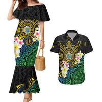 Lalawigan ng Palawan Couples Matching Mermaid Dress and Hawaiian Shirt Philippines Province Land of Promise