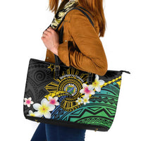 Lalawigan ng Palawan Leather Tote Bag Philippines Province Land of Promise